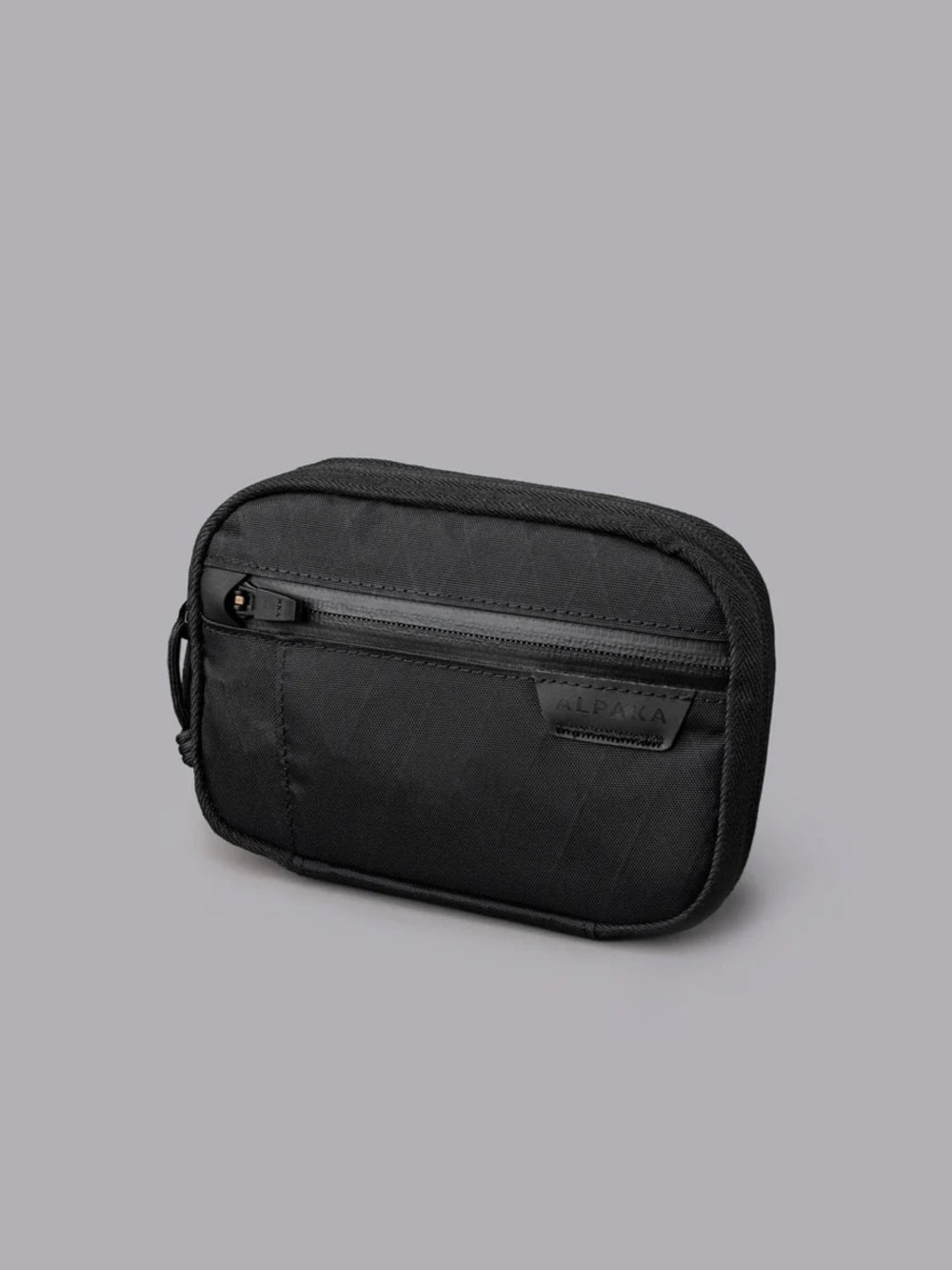 ALPAKA Black Travel Toiletry & Accessory Pouch